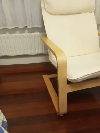 Sillón Ikea beige/marrón casi sin uso