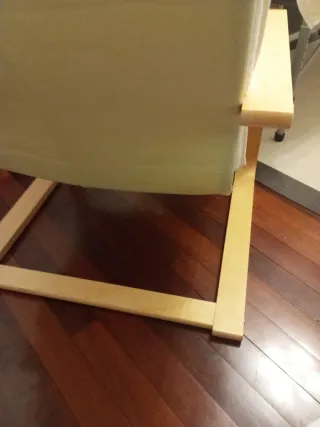 Sillón Ikea beige/marrón casi sin uso