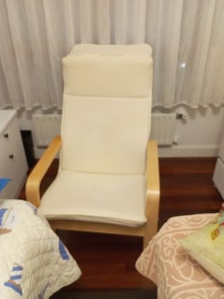 Sillón Ikea beige/marrón casi sin uso