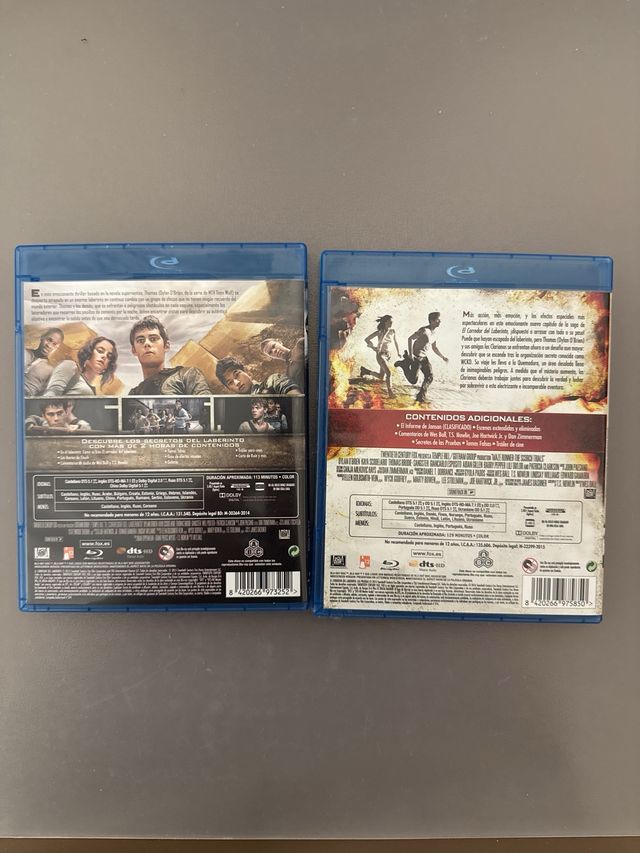 Pack Blu-ray El Corredor del Laberinto (colección)