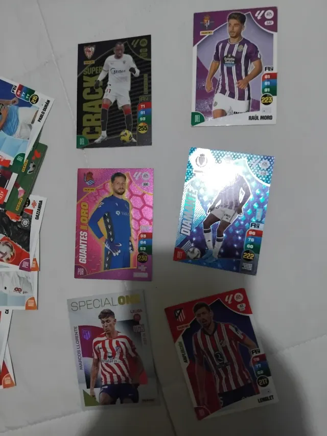 Cartas de fútbol Panini Adrenalyn XL