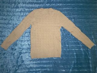 Jersey Polo Ralph Lauren Beige Cable Knit