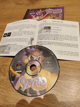 Videojuego Spyro The Dragon Playstation