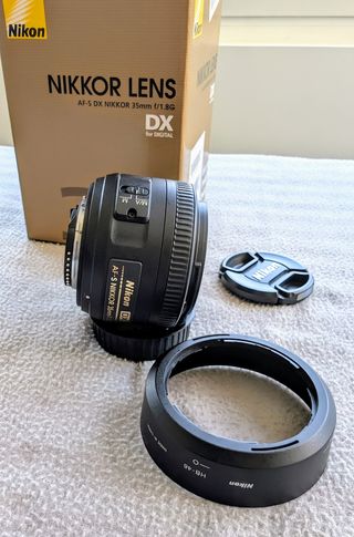 Objetivo Nikon 35mm f/1.8 G AF-S DX