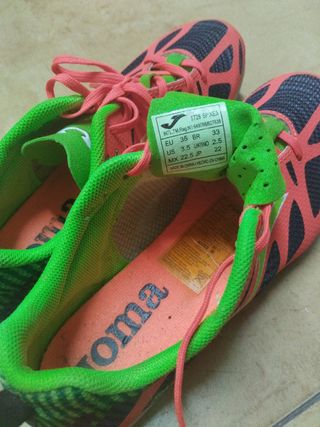 Zapatillas Atletismo Joma 6728 SPIKES talla 35