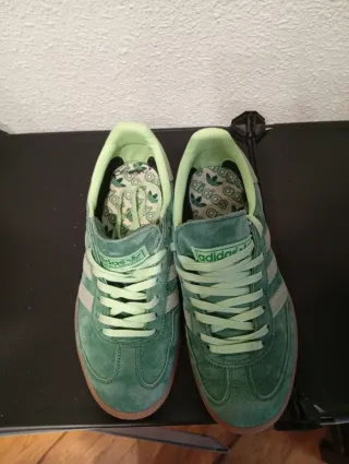 Adidas Spezial Mujer Verde/Beige