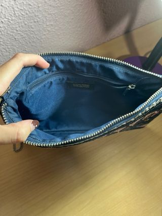 Bolso de fiesta bordado multicolor