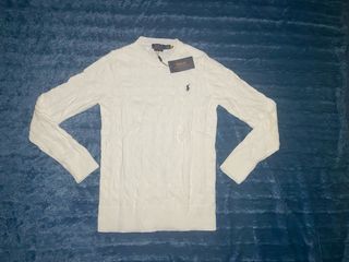 Jersey Polo Ralph Lauren Blanco Trenzado