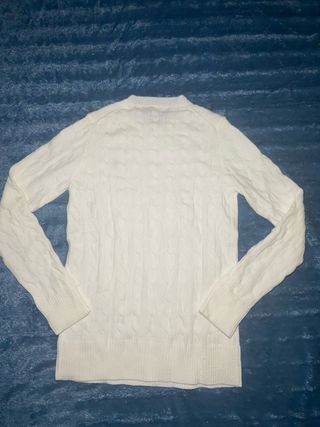 Jersey Polo Ralph Lauren Blanco Trenzado