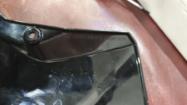 Cupolino Kawasaki Nero Lucido