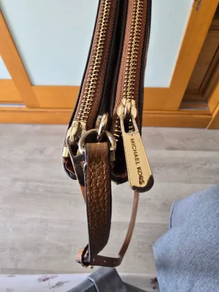 Bolso Michael Kors Beige y Marrón