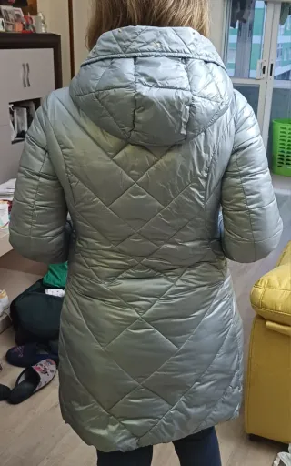 Abrigo largo DonJaz azul grisáceo
