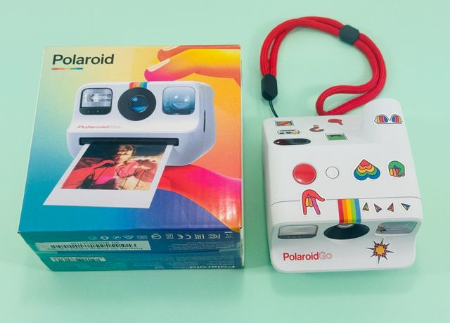 Cámara Polaroid Go Decorada