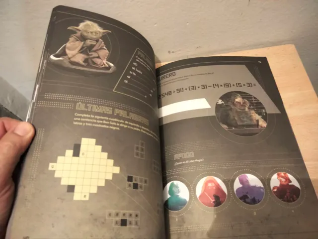 Caderno de férias para adultos Star Wars