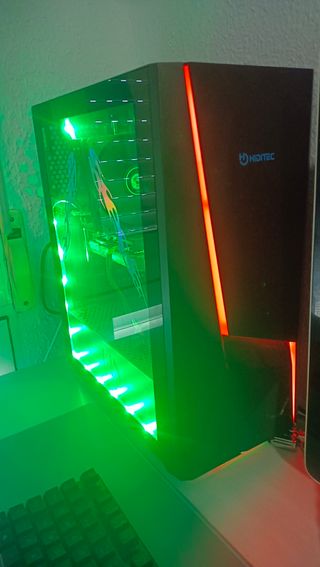Ordenador Gaming HIDITEC con garantia  Negro y Ver