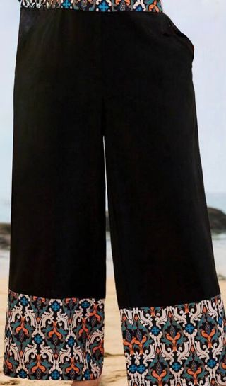 NUEVAO Pantalones anchos mujer talla 44