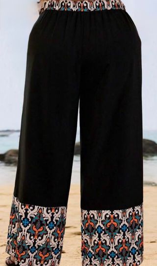 NUEVAO Pantalones anchos mujer talla 44