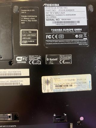 Toshiba Portege R700-18G