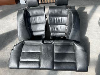 Asientos BMW E36 Coupe Cuero Negro