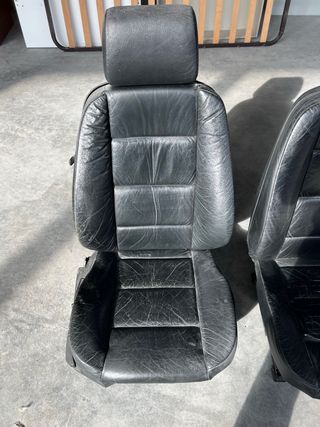 Asientos BMW E36 Coupe Cuero Negro