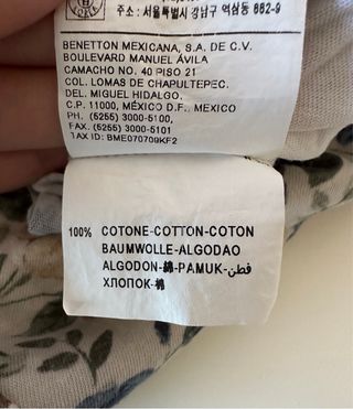 Vestito bambina Sisley fantasia floreale