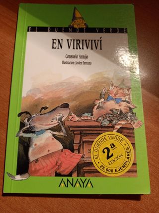 En Viriviví Anaya, libro de lectura.
