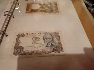 Billete 100 Pesetas Banco de España 1970