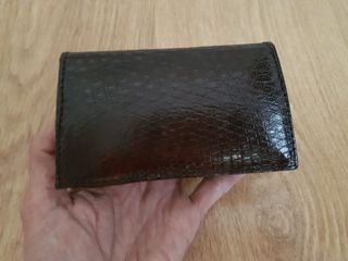 Monedero piel textura