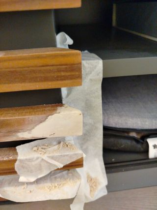 Restauración, reparación, muebles, estatuas.