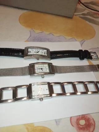 Lote 3 relojes fantasía mujer