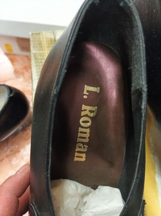 Zapatos L. Roman Mujer Talla 39 Negros