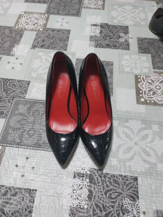 Zapatos de fiesta negros talla 38