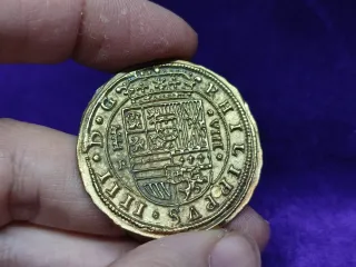 Moneda 8 Escudos Segovia 1637