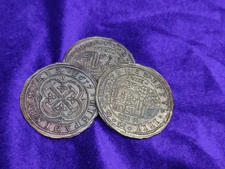 Moneda 8 Escudos Segovia 1637