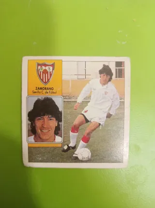 Cromo Zamorano Sevilla FC 1992-93 Baja Difícil