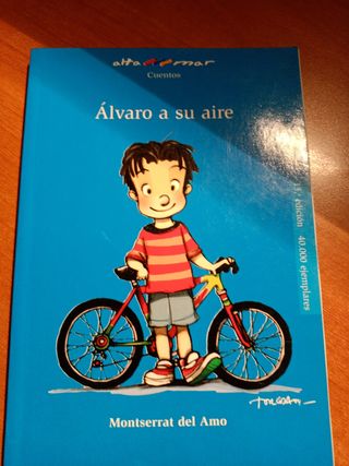 Álvaro a su aire, libro de lectura