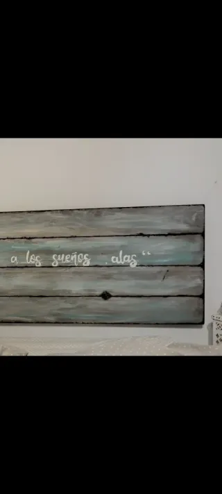 Cabezal Cama 160 x 45 cms Hecho a mano