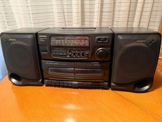 Aiwa CA-W53 vintage (funciona pero fallo sonido)