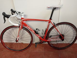 Bicicleta de carretera Specialized Allez Roja