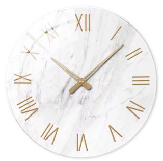 Orologio 12 inch da parete vetro temperato