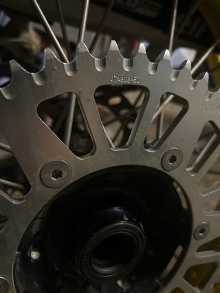 Ruedas cross Excel Takasago oro & bujes Haan 