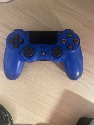 PS4 (PlayStation 4) Azul + Mando