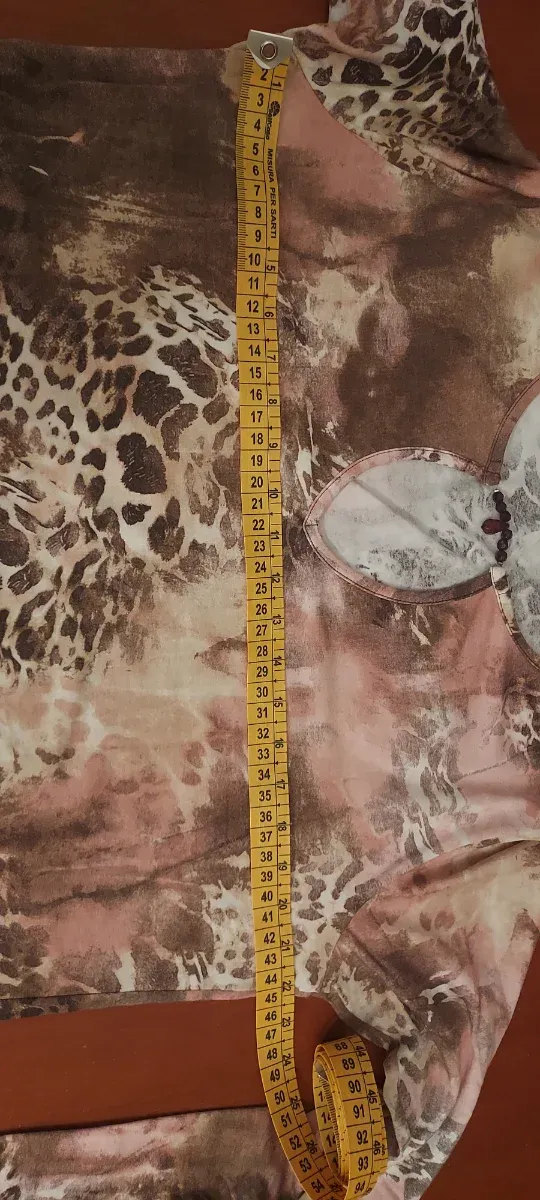 Maglia donna Project rosa maculato taglia L