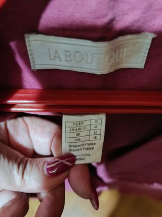 Chaqueta algodón mujer para entretiempo 