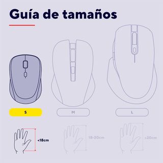✨ - Trust Yuki Ratón Inalámbrico Silencioso Blueto