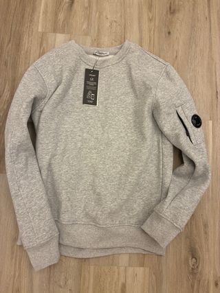 Sudadera CP Company Gris Nueva con Etiqueta