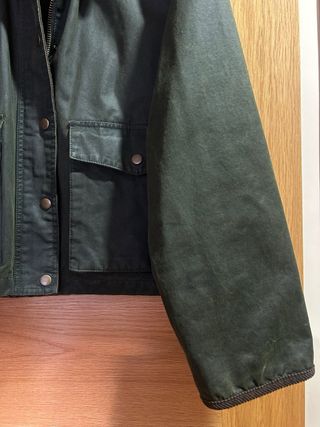 Chaqueta Stradivarius Verde 