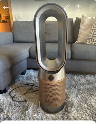 Dyson Hot+Cool Purificador y olla express 
