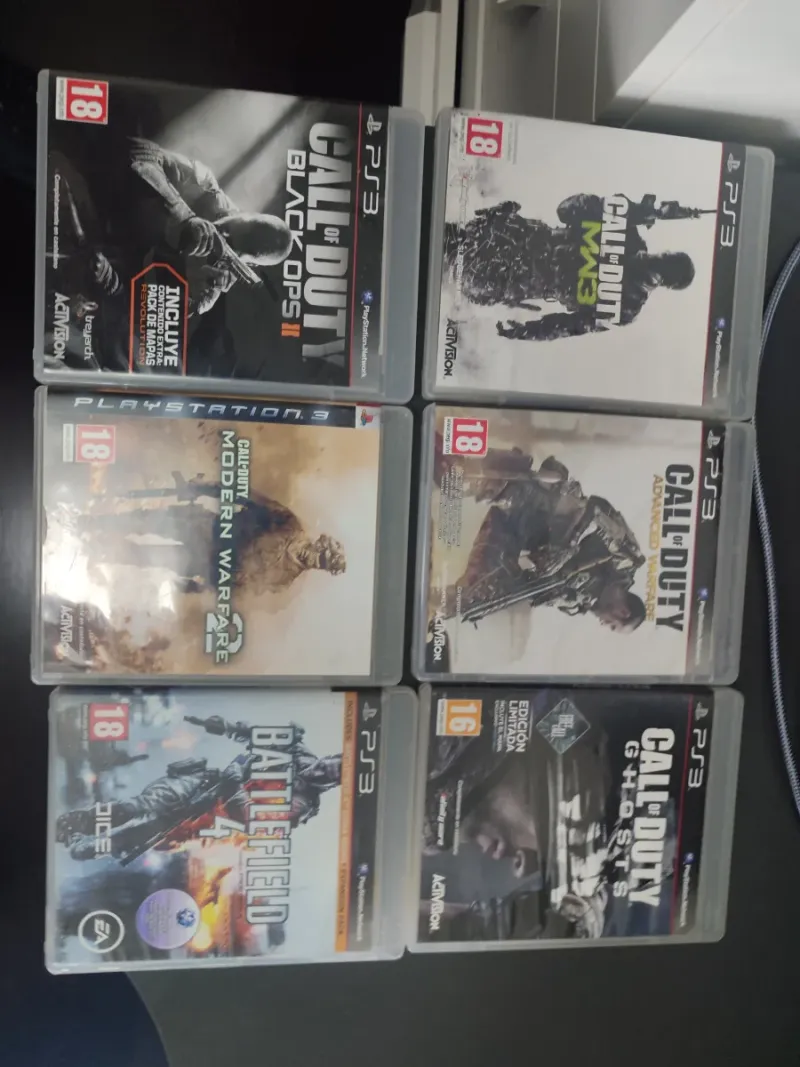 Imagen de Lote 5 Juegos PS3: Call of Duty y Battlefield