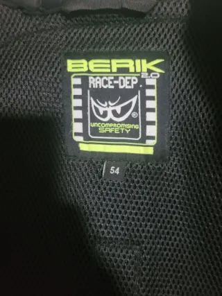 Chaqueta de cuero Berik Street Pro Evo Talla 54 L